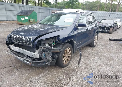 2015 Jeep Cherokee Limited from USA, damaged, VIN 1C4PJMDS3FW724060